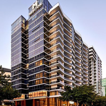 Meriton Suites Canberra Eksteriør bilde The completed building