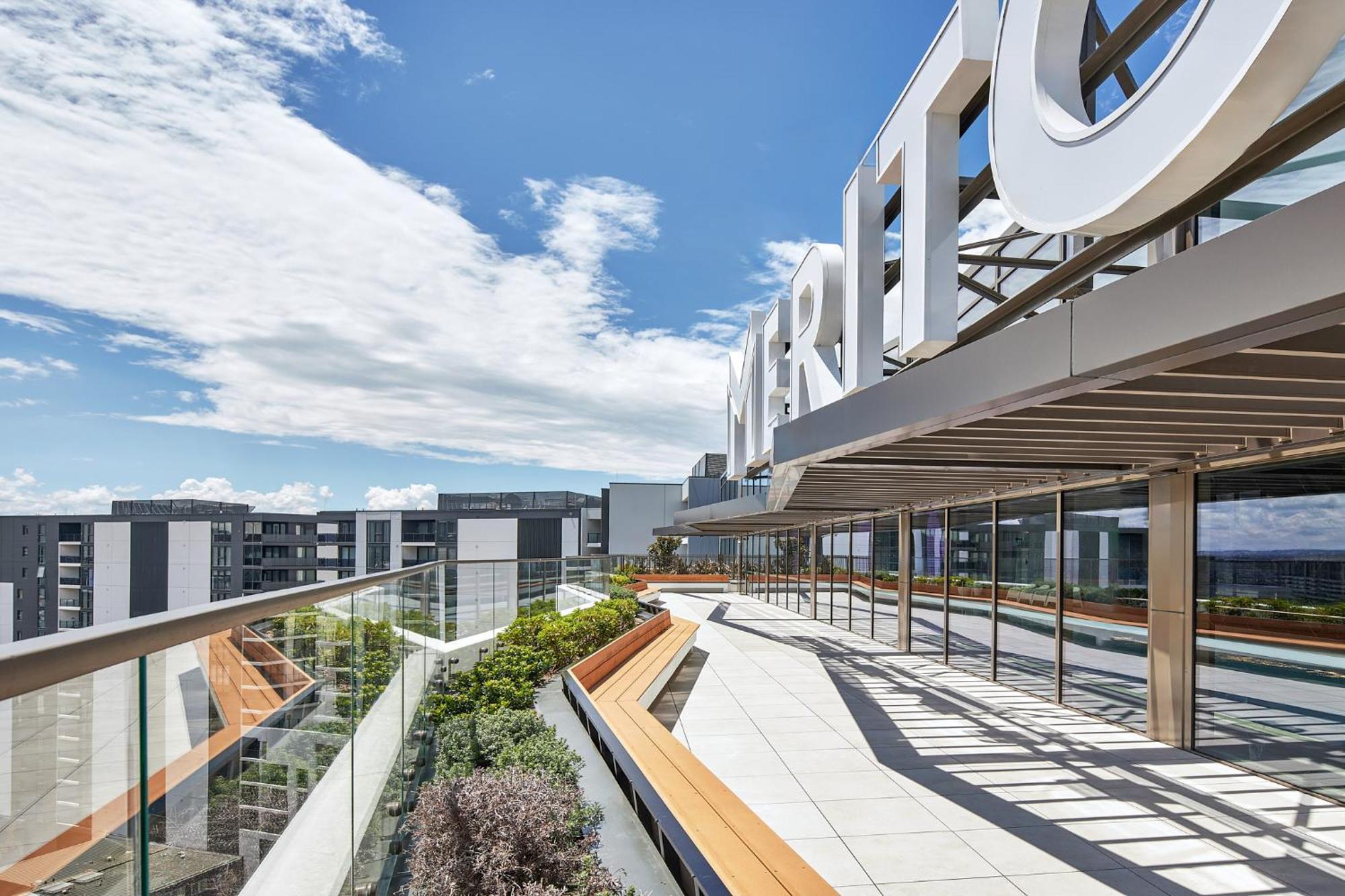 Meriton Suites Canberra Eksteriør bilde Sky Garden